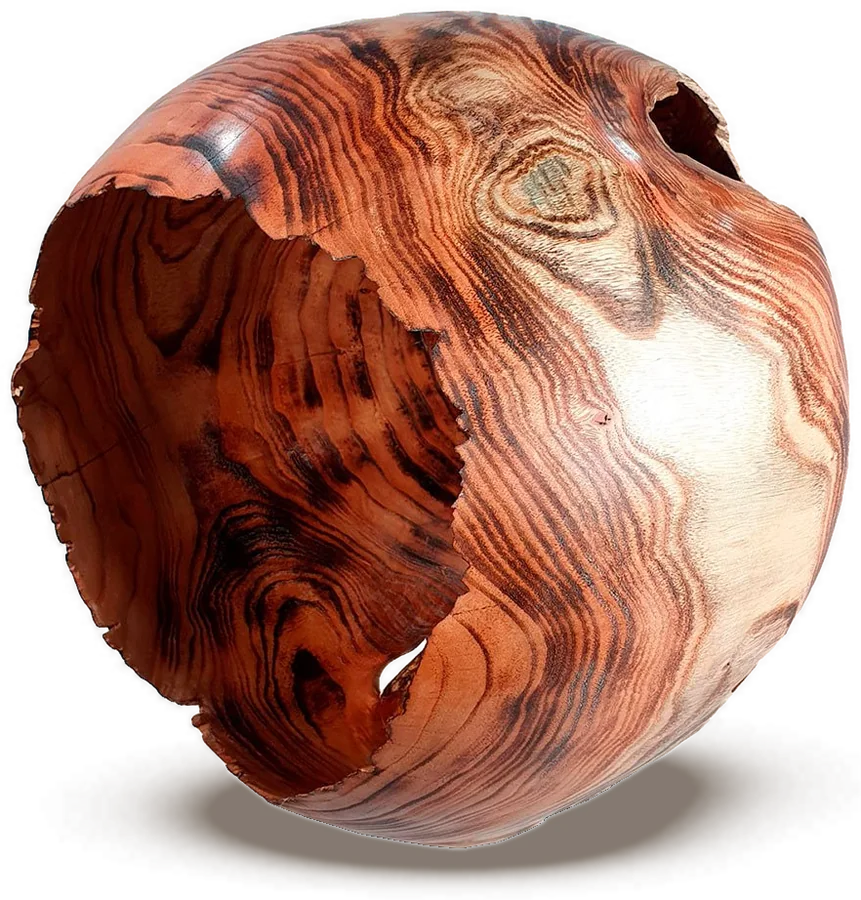 Esfera nº VIII, esculpida em santa-bárbara